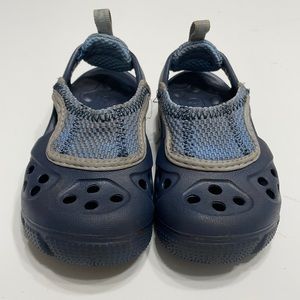 Kids Navy Crocs Infant Sandal/Water Shoe